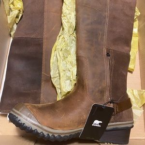 Women's Sorel Slimboot Waterproof Leather Boots